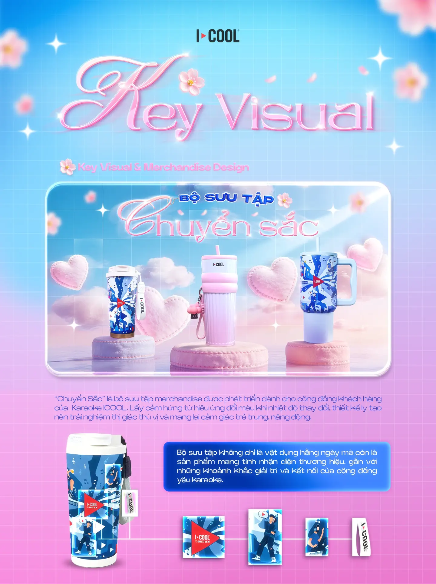 ICOOL “Chuyển Sắc” Collection | Key Visual Design — image 1 of 3